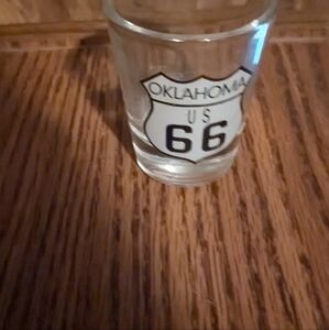 Oklahoma US 66 Shot Glass